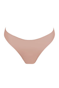 Купить бразилиана трусы женские бесшовные с низкой посадкой от MARIE JO в цвете кофе. Купити бразиліана труси жіночі безшовні з низькою посадкою від MARIE JO в кольорі кави.