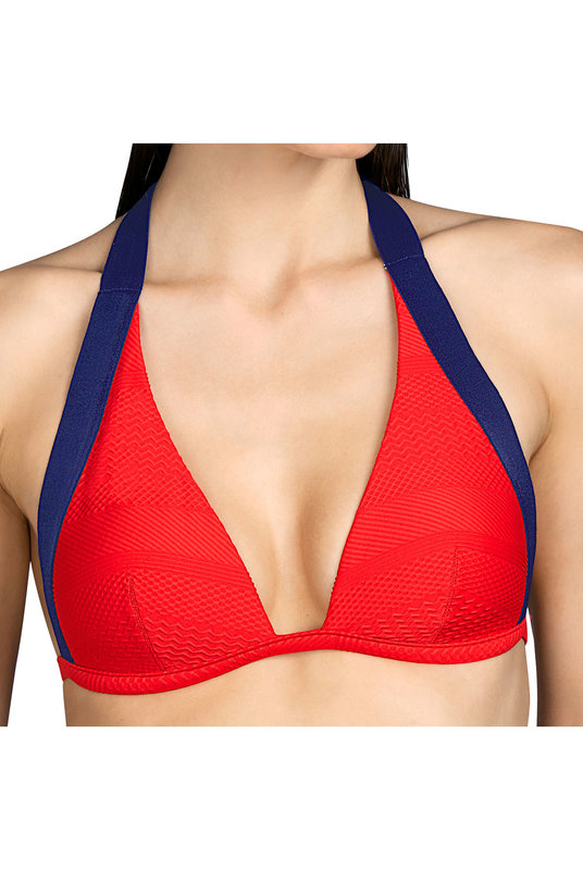 Красный купальник раздельный купить, от премиум бренда Andres Sarda. Червоний купальник роздільний купити від преміум бренду Andres Sarda.