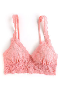 Купить бюстгальтер без кости бралетт мягкий от Hanky Panky в пудровом цвете. Купити бюстгальтер без кістки бралетт м'який від Hanky Panky в пудровому кольорі.