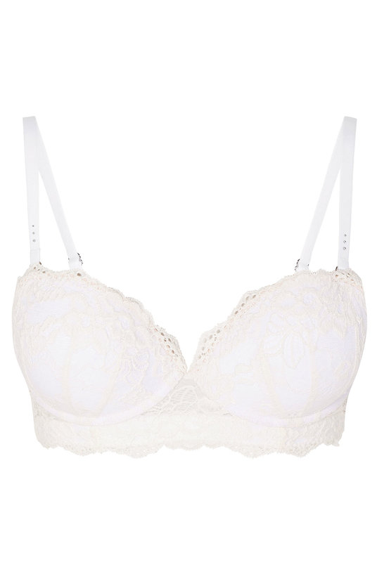 Белый кружевной бюстгальтер купить Pleasure State